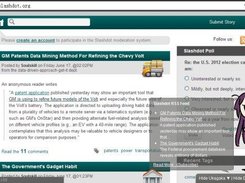 Slashdot (Via Chrome Extension)