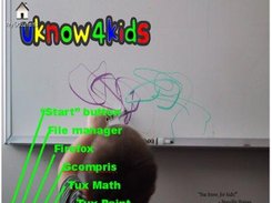 UKnow4Kids desktop with annotations