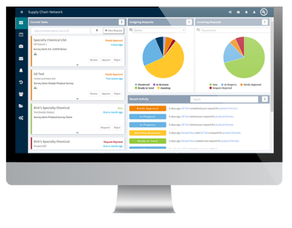 UL Supply Chain Network Screenshot 1