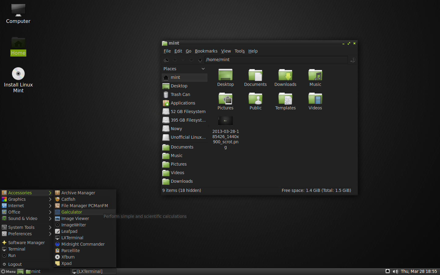 Unofficial Linux Mint Lxde Download Sourceforge Net