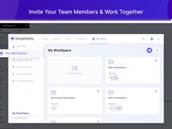 Invite your Team members & Work Together