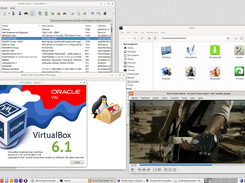 VirtualBox_EiskaltDC++_Thunar_VLC