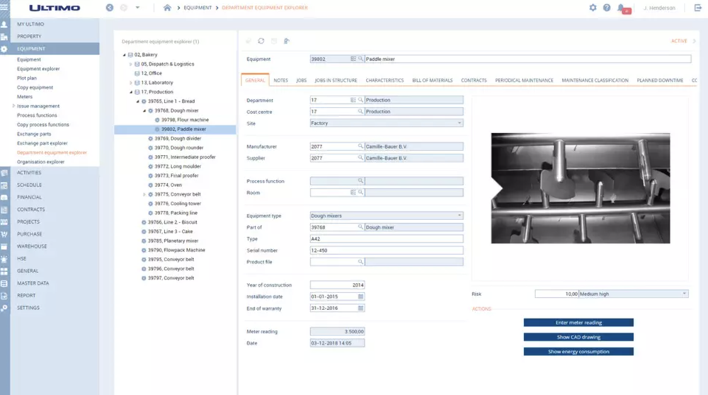 Ultimo Enterprise Asset Management Screenshot 1