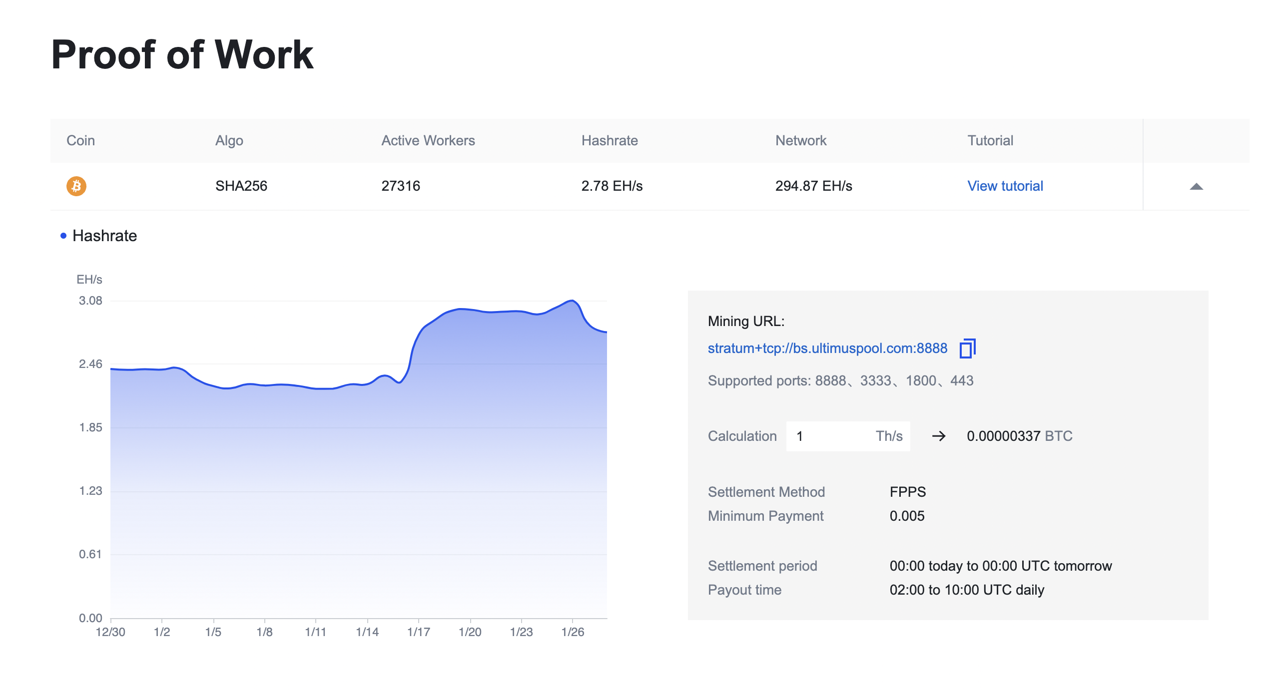 Compare BTC.com Pool vs. UltimusPool in 2025