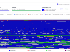 UltraDefrag 15 - light color theme
