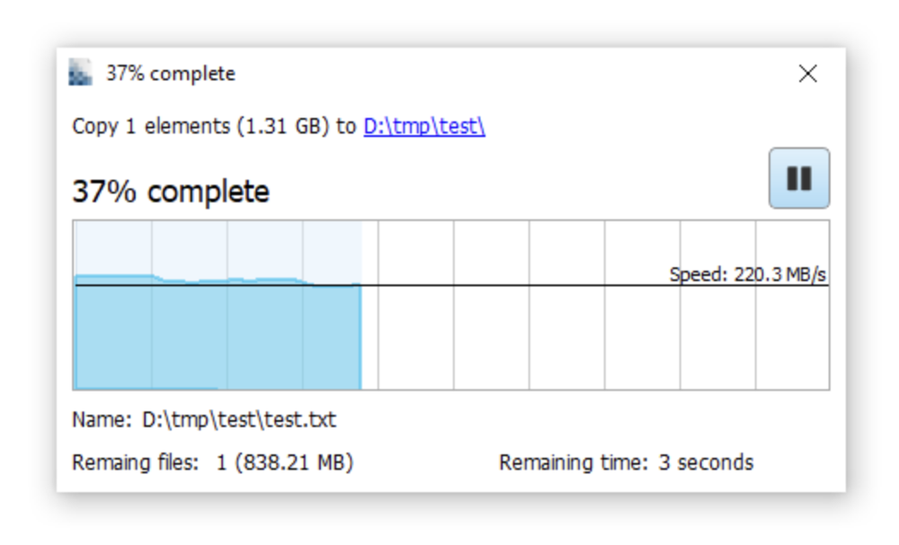 UltraFastCopy Screenshot 1