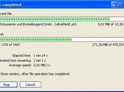 File Operation Progress