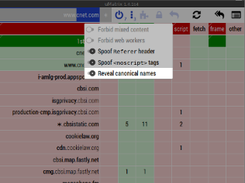 uMatrix Screenshot 1