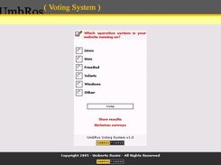 Votation form