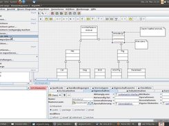 Example of a processed  UML class diagram (ArgoUML).