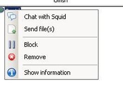 Contact Menu (Alpha)