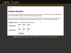 Grade calculator
