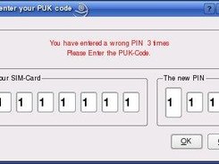 enable,disable change & handle PIN and PUK