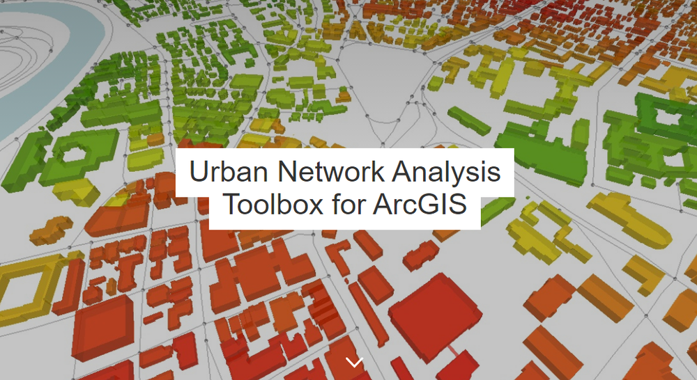 Urban Network Analysis Toolbox for ArcGIS Screenshot 1