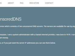 UncensoredDNS Screenshot 1