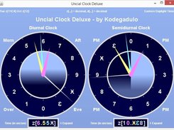 UncialClock Screenshot 1