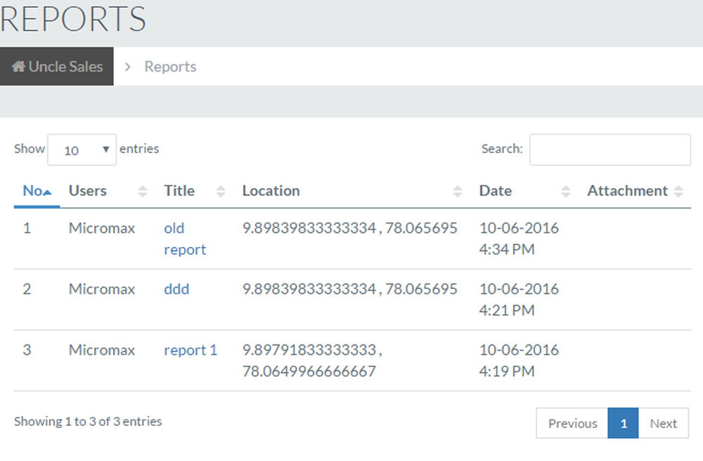 UncleSales Screenshot 1