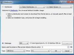 UNetbootin ISO file selection on Windows 7