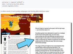 unfluff Screenshot 1