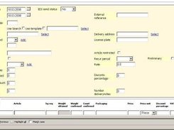 Custom page from the ic-trace project (based on unid)