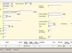 Custom page from the ic-trace project (based on unid)