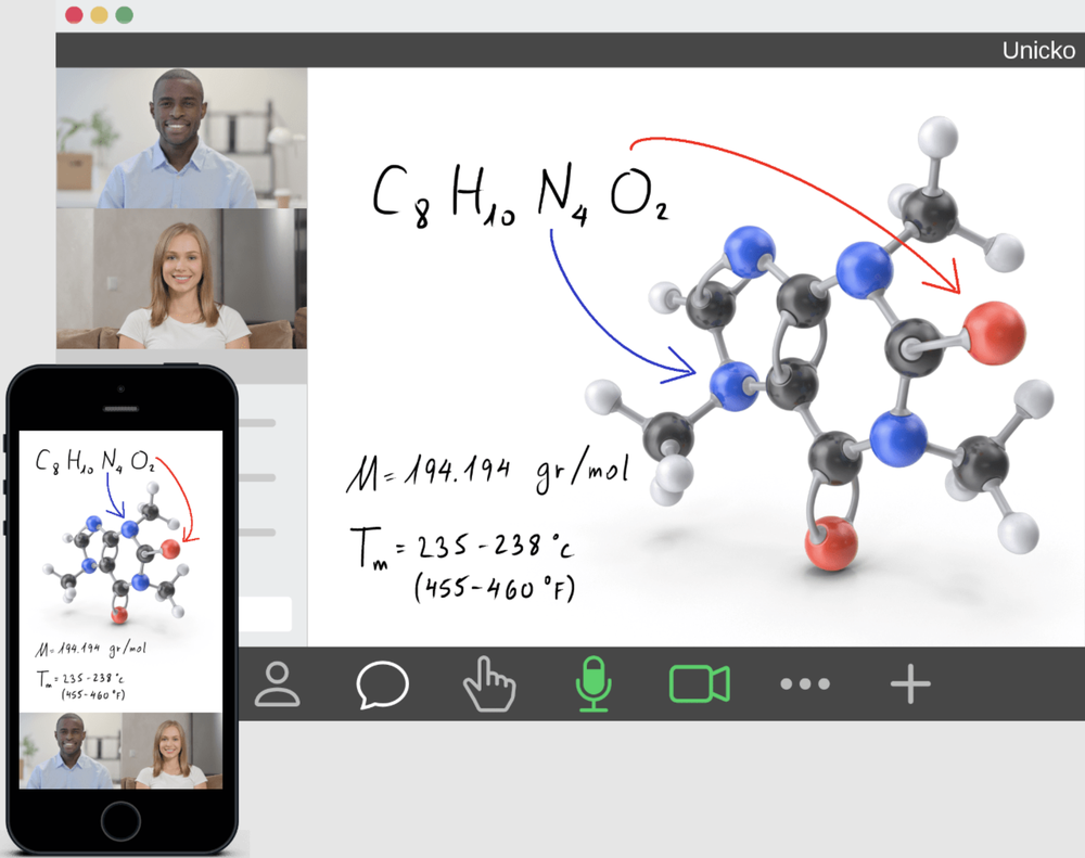 Unicko Virtual Classroom Screenshot 1