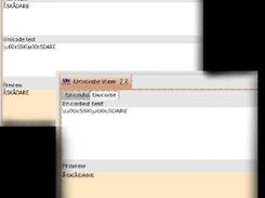 Eclipse Unicode View Screenshot 1