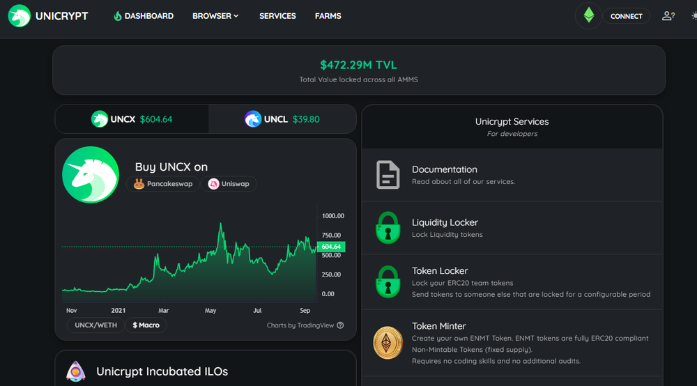 UNCX Network Screenshot 1