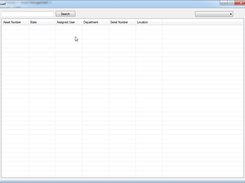 List asset dynamically. Includes a search function based on asset name, assigned user, department, and more!
