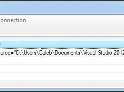 Because this version uses SQLCE (Compact), multiple databases are supported, connection strings are dynamic and able to be set within the application itself!