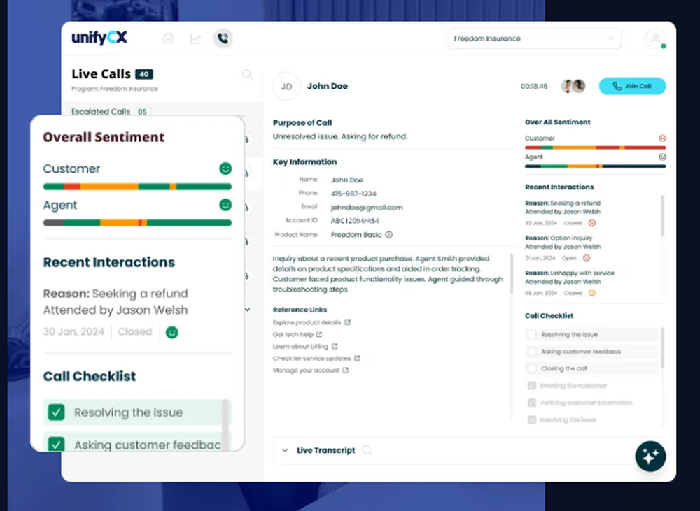 UnifyCX Screenshot 1
