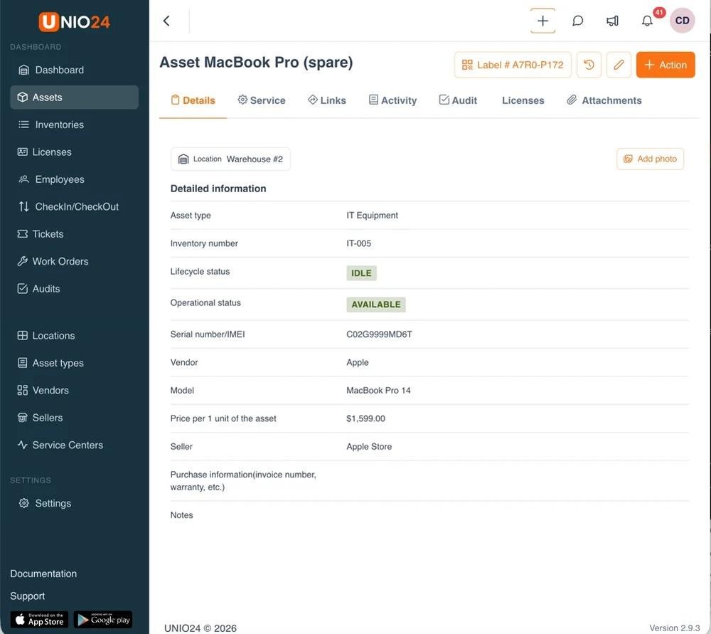 UNIO24 Screenshot 1