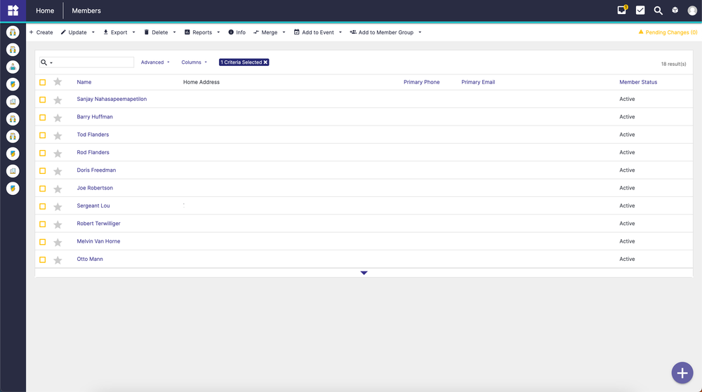 Manage All Members in a single place