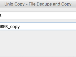 Uniq Copy Desktop application - 1