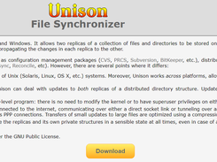 Unison File Synchronizer Screenshot 1