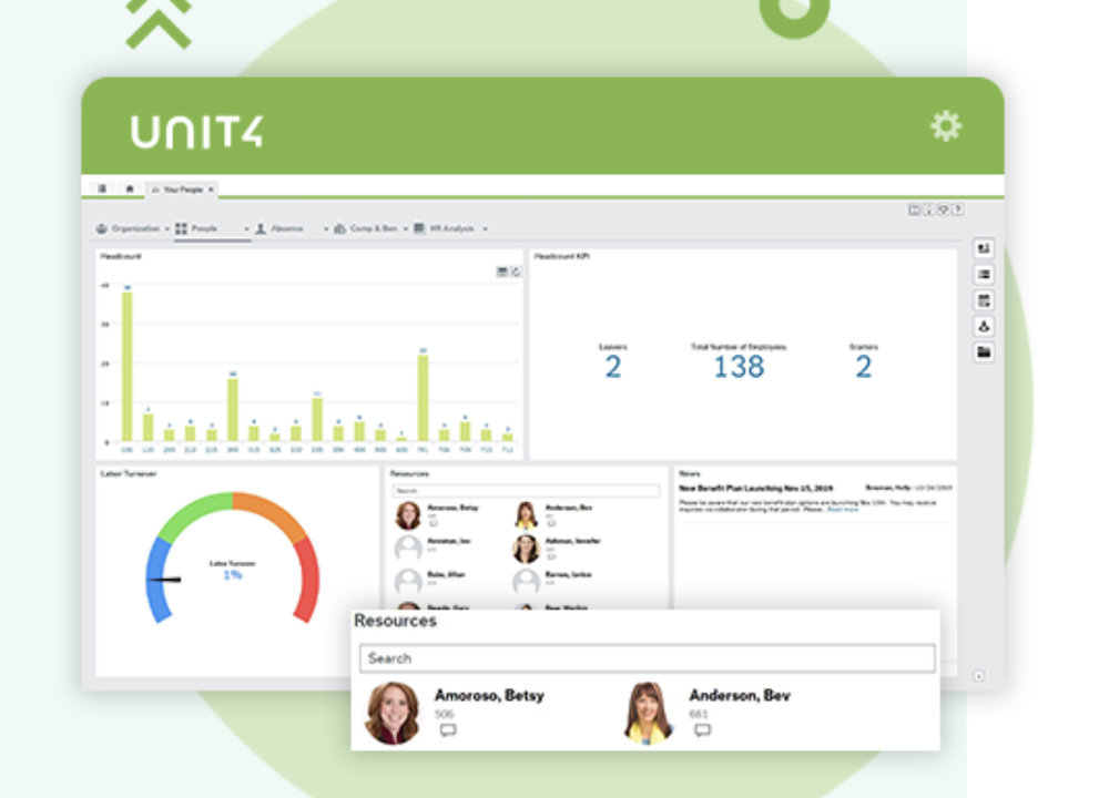 Unit4 HCM Screenshot 1