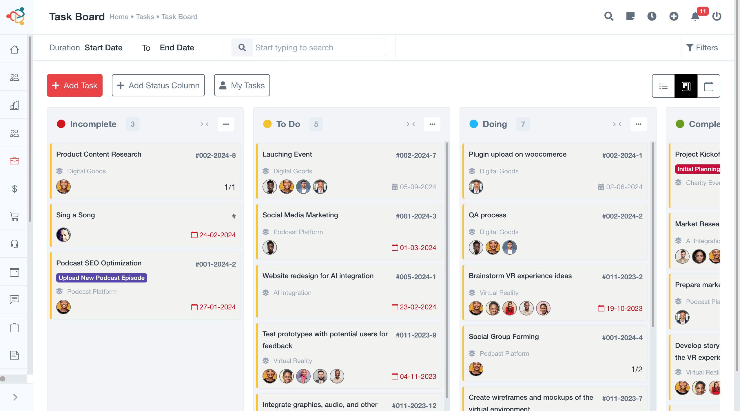 Work- Taskboard