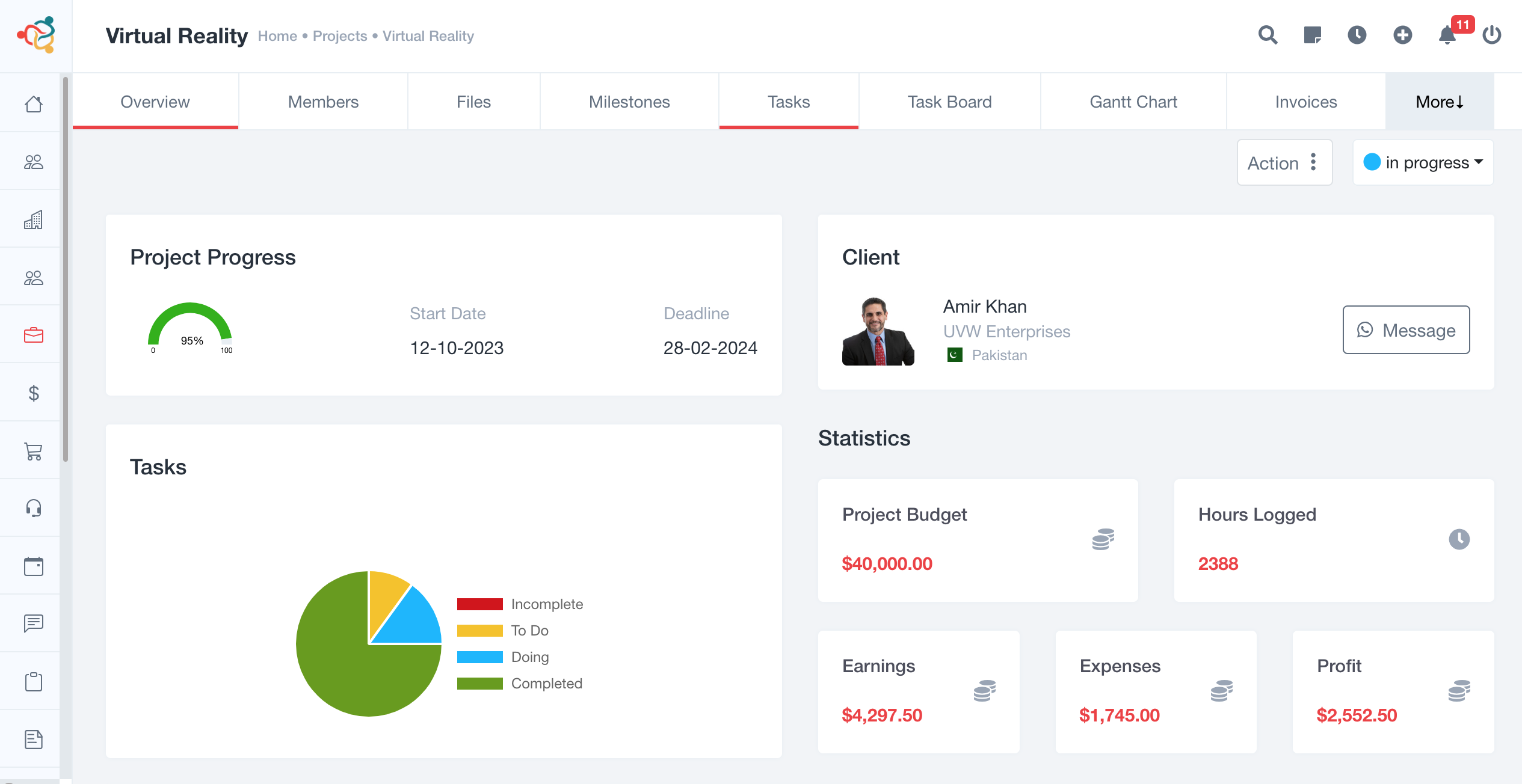 Work-Project-Overview