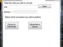 A Screenshot of Unit Converter 2.0.0