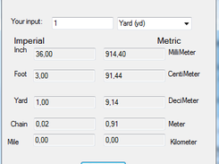 UnitConverter Screenshot 2