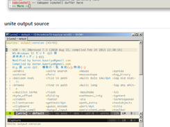 unite.vim Screenshot 1