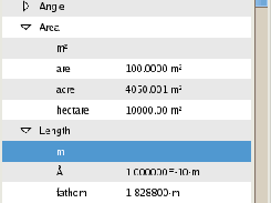 Units of measurement for Ada Screenshot 5