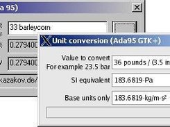 Units of measurement for Ada Screenshot 3