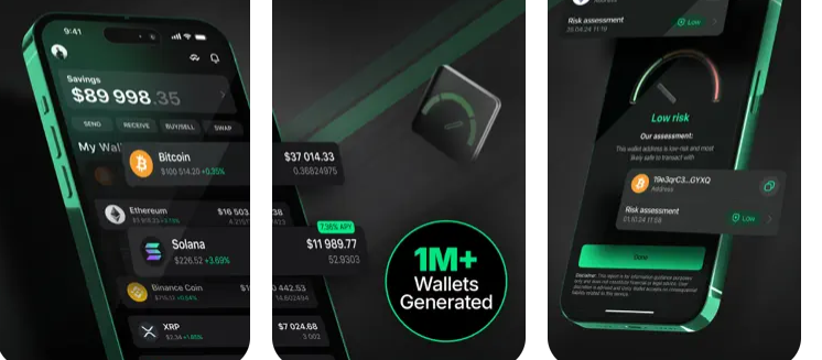 Unity Wallet Screenshot 1