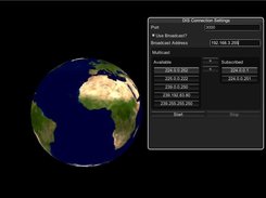 Development Screenshot:GUI components, Edit the connection at runtime.