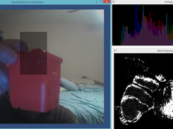 Unity OpenCVSharp Camshift Screenshot 1