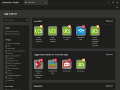 UCS App Center 