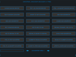 Universal Encoder Decoder