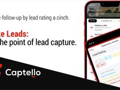 Instantly rate leads at the point of lead capture. Then export and sort leads by qualifiers, ratings and more effortlessly with Captello.