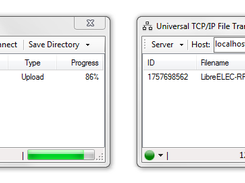 Universal TCP/IP File Transfer Screenshot 1